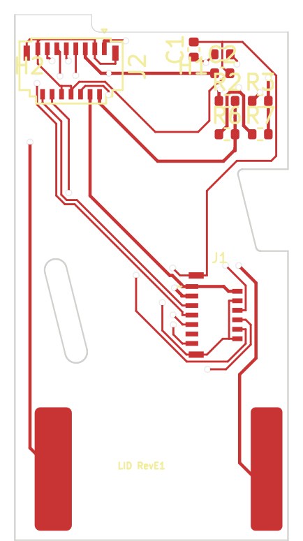 Lid adapter board layout